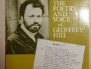 Geoffrey Hill: Poetry And Voice Of. '79 Caedmon TC 1507