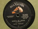 Elvis Presley 78 on RCA #20-6604, Hound Dog/ Don't Be Cruel