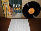 Elvis Presley Elvis Is Back  1977 Japan LP RVP-6213 + obi, lyric sheet near-mint