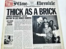 Jethro Tull thick As A Brick 1972 Reprise MS2072 1st Pressing Newspaper LP VG+