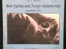 JANE BIRKIN & SERGE GAINSBOURG -'Je T'Aime Beautiful Love' 1969  vinyl LP