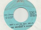 NORTHERN SOUL  -- BROTHERS & SISTERS -- DON'T LET 'EM TELL YOU