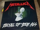 Metallica Metal Up Your Ass Clear Vinyl Lp Music For Nations  numbered
