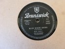 ROY HALL BLUE SUEDE SHOES / LUSCIOUS BRUNSWICK 05555  78 RPM RARE EXCELLENT