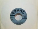 JOHNNY BURNETTE TRIO Tear It Up / You're Undecided RARE Sample 45 Coral 9-61651