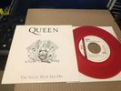Queen The Show Must Go On Italy Numbered Fanclub Red Vinyl 7”ps Rare