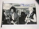 Johnny Winter Signed 11 X 14 With Jimi Hendrix The Scene New York Citry LOOK
