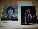 RARE BJ Thomas press kit INCLUDES 2 photographs/5 page information/custom folder