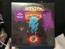 BOSTON S/T SELF TITLED STILL SEALED 1ST LP NO BAR CODE + 2 HYPE STICKERS RECORD