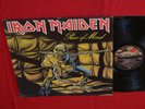 IRON MAIDEN PIECE OF MIND LP CAPITOL ST 512274 VG+/NM- VINYL CLUB PRESS