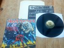IRON MAIDEN The Number Of The Beast 1982 Vinyl LP + inner RARE 1st Press   VGC+