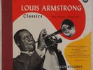LOUIS ARMSTRONG: Jazz Classics US Decca Album A 572 78 Set E+ Superb