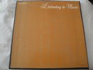 CROCKER & BASART LISTENING TO MUSIC VINYL LP BOX SET COLUMBIA RECORDS MONO EX