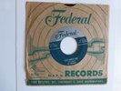 THE DOMINOES Sixty Minute Man 45 RPM EX [VG++] [ORG Press] FEDERAL 45-12022 1954