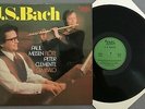M874 Bach Sonatas Meisen Flute Clemente Cemalo AMS 30-9001 Stereo SIGNED
