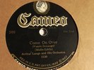 Arthur Lange - 78rpm single 10-inch – Cameo #599 Come On Over