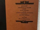 MOZART CONCERTO IN C MAJOR A VICTOR MUSICAL MASTERPIECE (D.467)  4-78 RPM LP