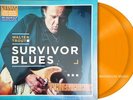 WALTER TROUT LP x 2 Survivor Blues Dbl 180 Gram ORANGE Vinyl Ltd + MP3 s IN STOC