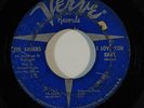 Northern Soul 45 AMBERS I Love You Baby/Now I'm In Trouble on Verve