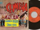Hot Mexico Cumbia 45 EP CARMEN RIVERO & LINDA VERA Cumbia del Monte CBS Hear mp3