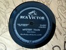 1955 ELVIS PRESLEY 78 RPM “MYSTERY TRAIN/I FORGOT”, CANADA RCA #20-6357.
