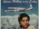 ECLP 2254 (Indian HMV) *AROUND INDIA WITH LATA (MANGESHKAR)* INDIAN / HINDUSTANI