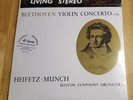 LIving Stereo LSC1992 Heifetz Munch Beethoven Violin Concerto 45rpm