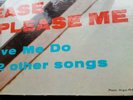 THE BEATLES Please Please Me UK 1963 1st GOLD PARLOPHONE COVER PMC 1202  1N/1N