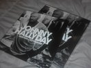 johnny hallyday ..mon pays c'est l'amour vinyle blanc plus vinyle noir