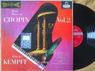 London CS 6041 WILHELM KEMPFF Piano Music Of Chopin Vol 2 BB WB stereo 2E/1K