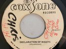 ABYSSINIANS - DECLARATION OF RIGHTS - COXSONE ( ROOTS 7 )