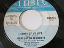 THE UNRELATED SEGMENTS DETROIT GARAGE 45 HBR LABEL STORY OF MY LIFE / IT'S