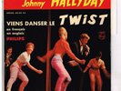 Johnny  HALLYDAY    Viens danser le twist + languette  7
