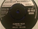 Smiley Wilson .Running Bear. Original 7” .R&R London Top vinyl UK 45rpm 1959.Uk