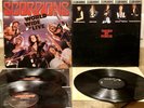 2 SCORPIONS LPs - TAKEN BY FORCE AND WORLD WIDE LIVE 2 LP Vinyl Original Press