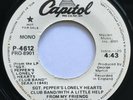 THE BEATLES / SGT PEPPER-WITH A LITTLE HELP FROM MY FRIENDS / CAPITOL PROMO 1978