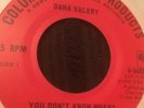 DANA VALERY: