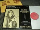DUTCH-ONLY PRIVATE Emmy Verhey: Beethoven: Violin concerto SIGNED, PROGRAM, NM/M