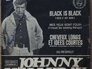 JOHNNY HALLYDAY 1967 “Black Is Black” RARE  UNIQUE EDITION P/S 7” 45 EP BRAZIL
