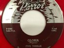 FIVE THRILLS Gloria & Wee Wee Baby RED VINYL Parrot 800 R&B Doo Wop 45 single 7