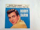 CLASSIC POP - BOBBY DARIN - 45 RPM - MACK THE KNIFE - (RECORD + PIC SLEEVE) VG++