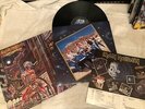 IRON MAIDEN LP-1ST UK PRESS+ INNER +FAN CLUB SHEET-