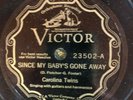 Victor 23501 Carolina Twins SINCE MY BABY'S BEEN GONE Country 78rpm 1929 E/E+