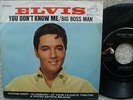 Elvis Presley - Big Boss Man / You Don't Know Me - USA 45 rpm + Picture Sleeve