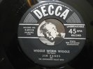 Jim Eanes-Wiggle Worm Wiggle Decca 29112 VG Hillbilly Bopper Fiddle & Banjo