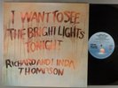 Richard And Linda Thompson  I Want To See The Bright Lights Tonight Folk Rock UK
