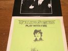 ROLLING STONES Vinyl bright lights big city & play with fire(2 Classic IMPORTS )