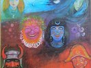 King Crimson - In The Wake Of Poseidon pink rim Island, UK 1970 Textured sleeve