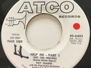 NORTHERN SOUL R&B Ray Sharpe HELP ME (GET THE FEELING) Atco 45 rare EX