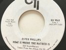 SOUL FUNK Esther Phillips HOME IS WHERE THE HATRED IS CTI 45 rare Canadian press